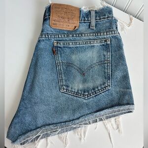 Women’s Levi's High Waisted Jean Shorts
